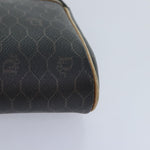 Christian Dior Vintage Honeycomb Zip Pouch Canvas and Leather - image 8