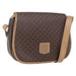 Celine Vintage Macadam Shoulder Bag Canvas and Leather - image 17