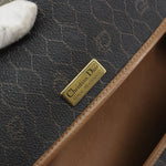 Christian Dior Vintage Honeycomb Flap Crossbody Bag Coated Canvas - image 6
