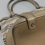 Burberry Nova Check Tote Canvas and Leather - image 9
