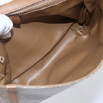 Celine Vintage Macadam Shoulder Bag Canvas and Leather - image 5