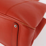 Salvatore Ferragamo Gancini handbag Leather - image 9
