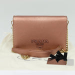 Prada Monochrome Chain Flap Bag Saffiano Leather Small - image 14