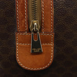 Celine Vintage Duffle Bag Canvas and Leather - image 12