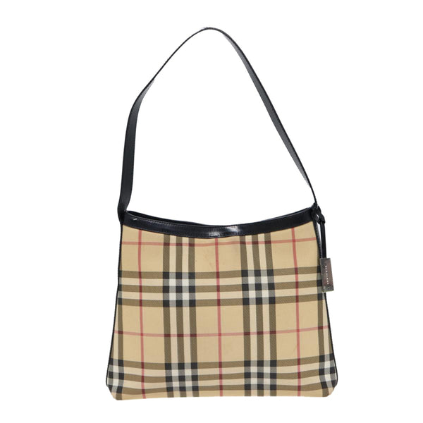 Burberry Nova check Shoulder bag Canvas and Leather - image 1