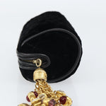 Chanel Vintage gripoix Clutch Velvet - image 4
