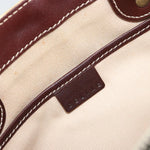 Celine Vintage Macadam Handbag Canvas and Leather - image 6
