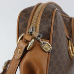 Celine Vintage Macadam Shoulder Bag Canvas and Leather - image 18