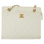 Chanel CC Shoulder Bag Quilted Caviar - image 1