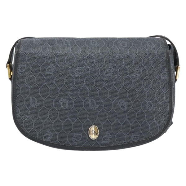 Christian Dior Vintage Honeycomb Shoulder Bag Canvas - image 1