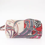 Salvatore Ferragamo Studio Satchel Printed Leather Small - image 17