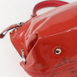 Salvatore Ferragamo Gancini handbag Patent leather - image 11