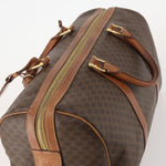 Celine Vintage Macadam Boston bag Canvas and Leather - image 16