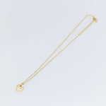 Christian Dior CD Heart Necklace Metal - image 2