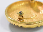Chanel CC Brooch Metal - image 6