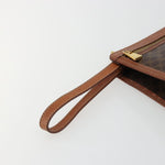 Celine Logo Triomphe Pouch Canvas and leather - image 8