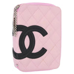 Chanel Cambon Zip Around Cosmetic Case Quilted Leather - image 16