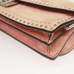 Valentino Garavani Turnlock Chain Shoulder Bag Suede - image 10