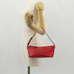 Gucci GG Marmont Pochette Shoulder Bag Matelasse Leather Small - image 15