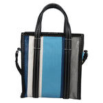 Balenciaga Bazar Convertible Tote Striped Leather Small - image 2