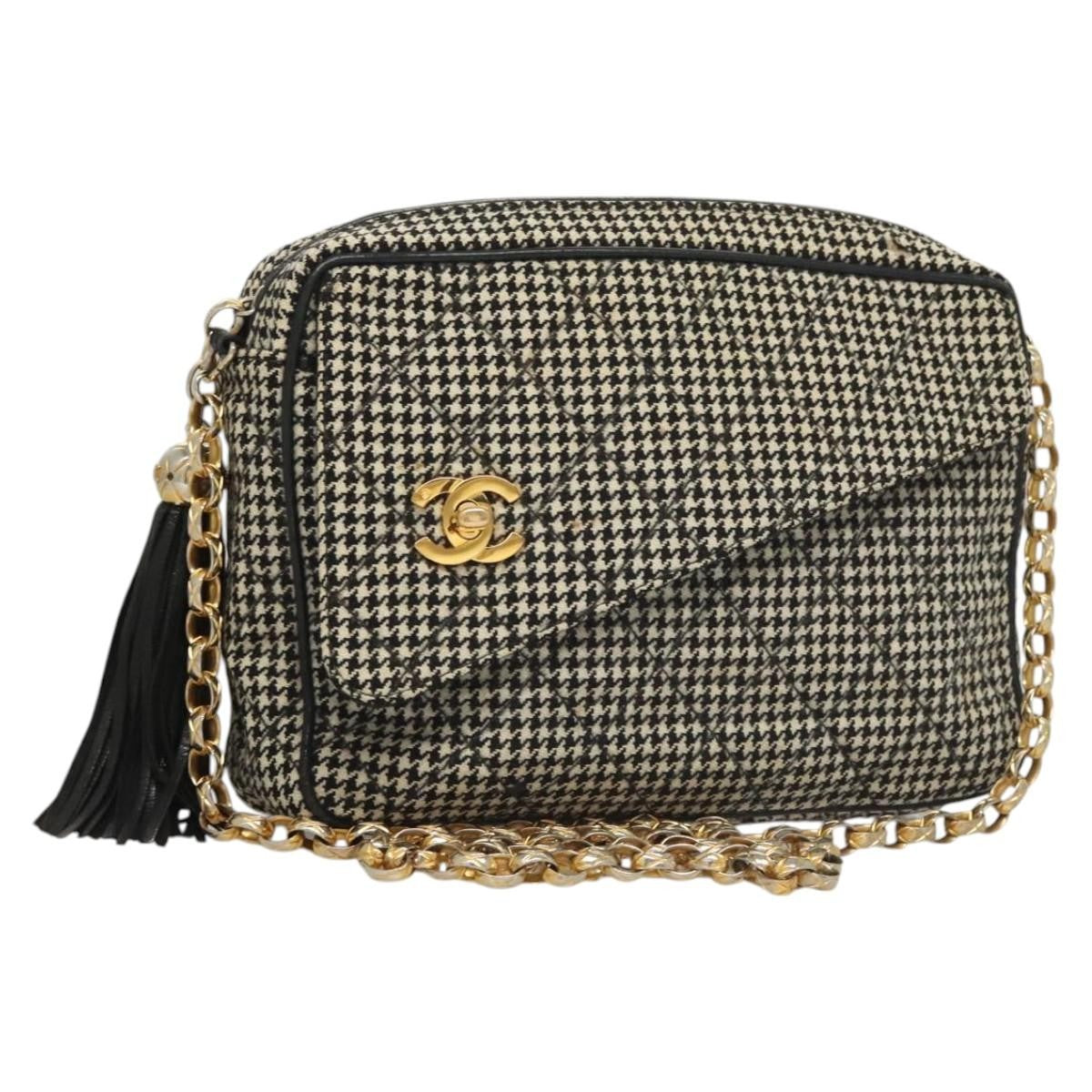 Chanel Vintage Front Pocket Camera Bag Canvas - image 1