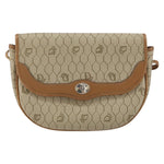 Christian Dior Vintage Honeycomb Shoulder Bag Canvas and Leather - image 1