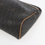 Christian Dior Vintage Honeycomb Zip Pouch Canvas and Leather - image 7