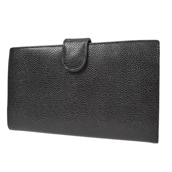 Chanel Timeless CC French Wallet Caviar Long