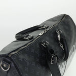 Louis Vuitton Keepall Bandouliere Bag Monogram Eclipse Split Canvas 50 - image 17