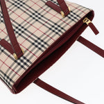 Burberry Nova Check Tote Canvas and Leather - image 15