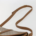 Celine Vintage Macadam Shoulder Bag Canvas and Leather - image 17