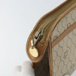 Christian Dior Vintage Honeycomb Zip Pouch Canvas and Leather - image 11