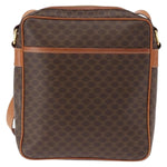 Celine Vintage Macadam Shoulder Bag Canvas and Leather - image 2