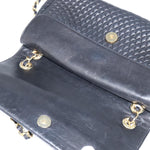 Bally Vintage Chain Shoulder Bag Quilted Leather - image 20
