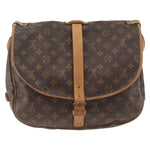 Louis Vuitton Saumur Handbag Monogram Canvas 35 - image 2
