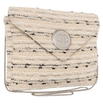 Chanel Vintage Envelope Chain Clutch Tweed Small - image 20
