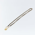 Chanel Vintage Logo Chain Belt Metal and Leather - image 2