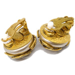Chanel Vintage Triple cc earrings Metal - image 3