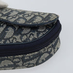 Christian Dior Vintage Saddle Coin Purse Diorissimo Canvas - image 8