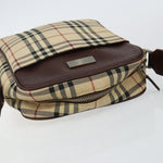 Burberry Zip Messenger Bag Nova check Canvas and Leather - image 13