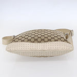 Gucci Zip Messenger Bag GG Canvas with Perforated Leather Small - image 17