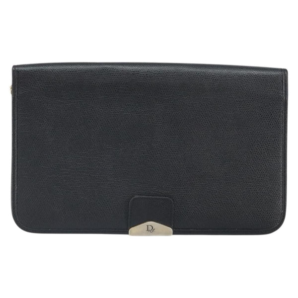 Christian Dior Vintage Chain Flap Shoulder Bag Leather - image 1