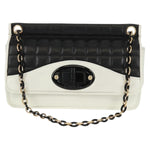 Chanel Chocolate Bar Mademoiselle Shoulder Bag Quilted Lambskin Medium - image 1