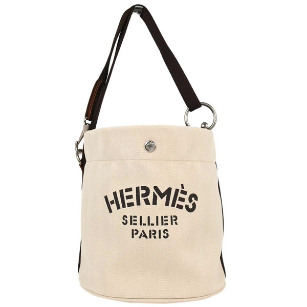 Hermes Grooming Handbag Canvas - image 1