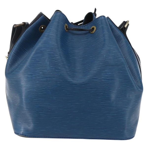 Louis Vuitton Petit Noe Handbag Two Tone Epi Leather