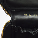 Chanel Vintage Timeless Cosmetic Case Caviar Tall - image 7
