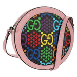 Gucci Round Shoulder Bag Psychedelic Print GG Coated Canvas - image 1