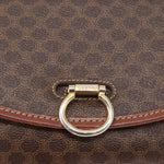 Celine Vintage Macadam Shoulder Bag Canvas Medium - image 12