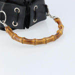 Gucci Vintage Bamboo Bucket Bag Nylon and Leather Small - image 8