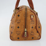 MCM Visetos logogramme Handbag Canvas and Leather - image 3